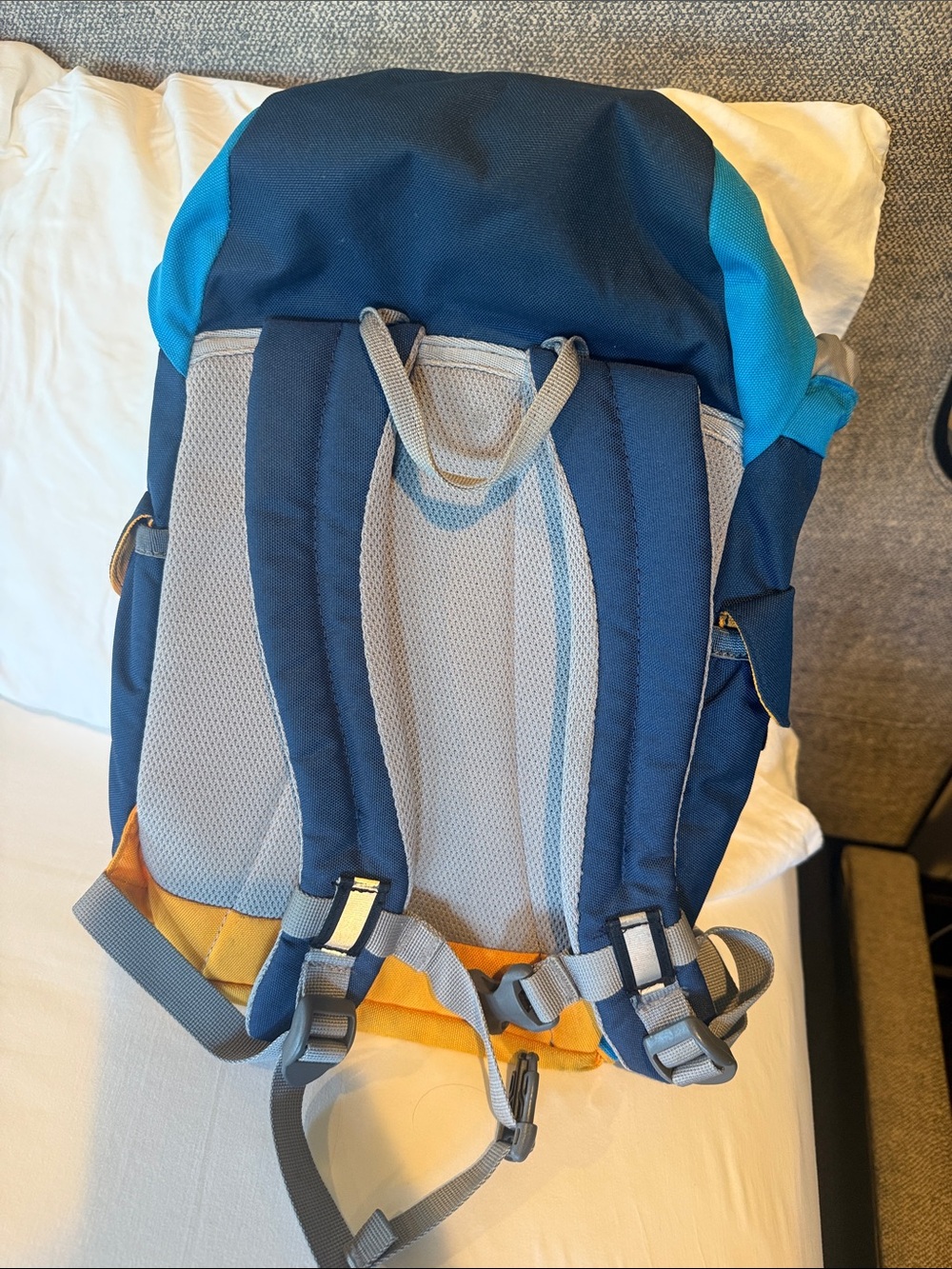 Deuter Kids' Blue & Yellow Kikki Character Backpack - Picture 2 of 4